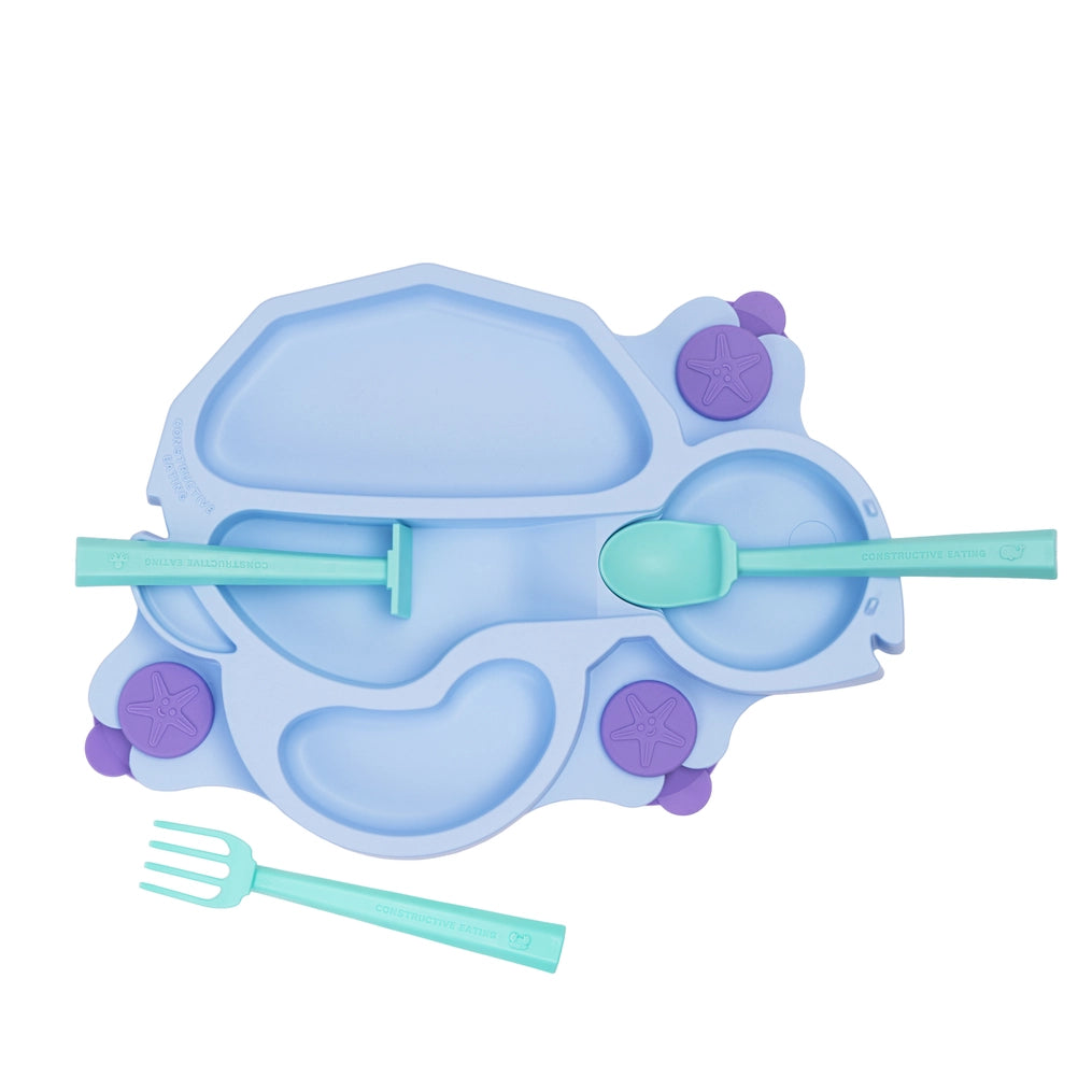 Baby Turtle Suction Plate and Training Utensils