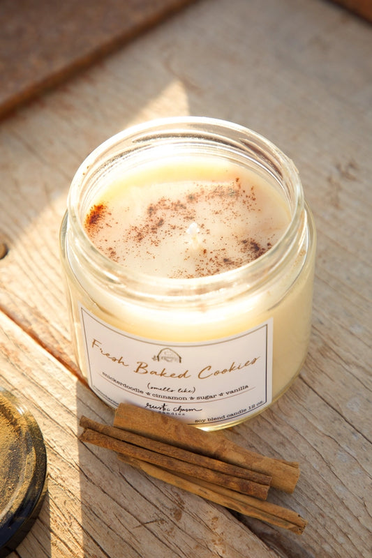 New! Fresh Baked Cookies Candle