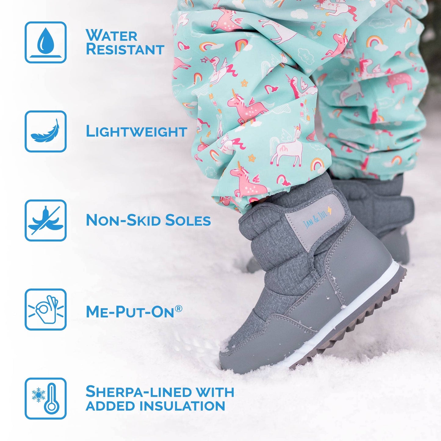 Watermelon Pink | Toasty-Dry Tall Puffy Winter Boots