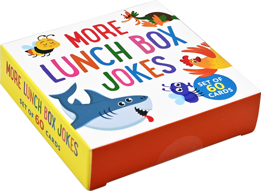 More Lunch Box Jokes Card Deck (Set of 60 cards)